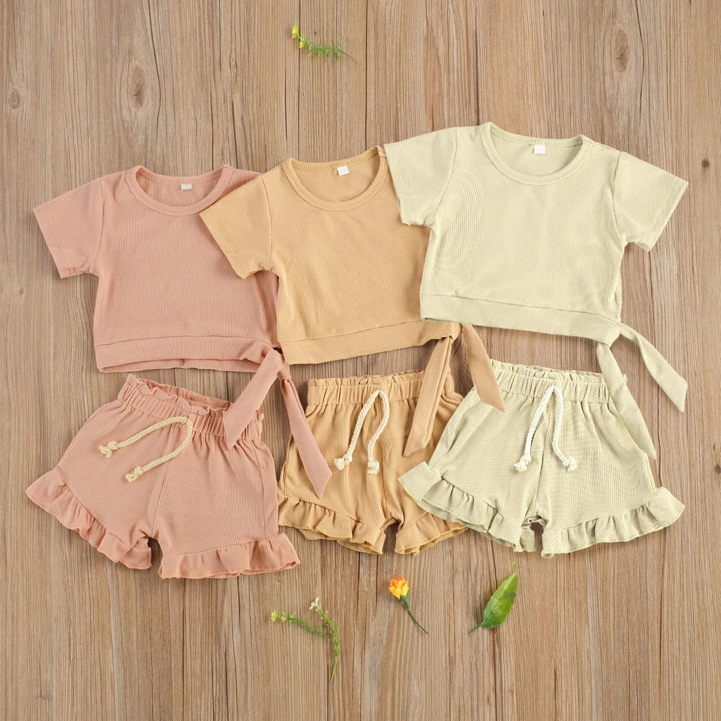 Baby Girl 2 Pieces Summer Clothing Set